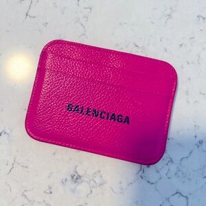 Balenciaga Leather Cardholder